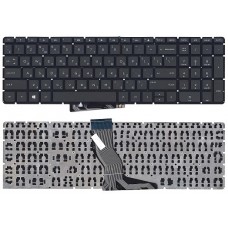 Клавиатура для ноутбука HP 250 g6, 255 g6, 256 g6, 258 g6, 15-bs, 15-bw, 15-ra, 15-rb, 17-ak, 17-bs, Envy 15-as, 15-aq, 15-bp, 15-bq, Omen 15-ax, Pavilion 15-ab, 15-ak, 15-au, 15-bc, 15-bk, 15-br, 15-cd, 17-ab, 17-g черная, без рамки
