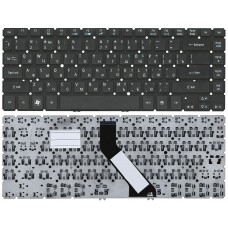 Клавиатура для ноутбука Acer Aspire M3-481G, M3-481TG, M5-481G, M5-481PTG, M5-481TG, R3-431T, R3-471TG, V5-431G, V5-431P, V5-471G, V5-471PG, V5-472G, V5-472PG, V5-473G, V7-481PG, V7-482PG Черная, без рамки