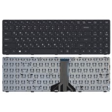 Клавиатура для ноутбука Lenovo IdeaPad 100-15IBD, 100-15IBY, 300-15IBR, 300-15ISK, 300-17ISK, B50-50 Черная с рамкой