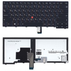 Клавиатура для ноутбука Lenovo ThinkPad E431, L440, L450, L460, T431S, T440, T440P, T440S, T450, T450S, T460 с подсветкой