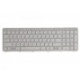 Клавиатура для ноутбука HP 350 G1, 350 G2, 355 G2 Белая, с рамкой