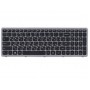 Клавиатура для ноутбука Lenovo IdeaPad Flex 15, 15D, G500S, G505, G505A, G505G, G505S, S500, S510, S510P, Z510 Черная, серая рамка