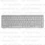Клавиатура для ноутбука HP 15-d002sr Белая, с рамкой