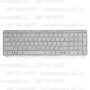 Клавиатура для ноутбука HP 15-d011 Белая, с рамкой