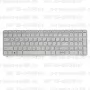 Клавиатура для ноутбука HP 15-d056nr Белая, с рамкой