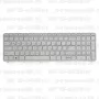 Клавиатура для ноутбука HP 15-d059nr Белая, с рамкой