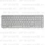 Клавиатура для ноутбука HP 15-d070 Белая, с рамкой