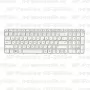 Клавиатура для ноутбука HP Pavilion G6-2003er Белая, с рамкой
