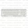 Клавиатура для ноутбука HP Pavilion G6-2004sr Белая, с рамкой