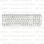 Клавиатура для ноутбука HP Pavilion G6-2026er Белая, с рамкой