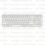 Клавиатура для ноутбука HP Pavilion G6-2052er Белая, с рамкой