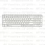 Клавиатура для ноутбука HP Pavilion G6-2078sr Белая, с рамкой