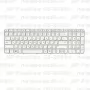 Клавиатура для ноутбука HP Pavilion G6-2081sr Белая, с рамкой