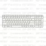 Клавиатура для ноутбука HP Pavilion G6-2103sr Белая, с рамкой