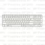 Клавиатура для ноутбука HP Pavilion G6-2104 Белая, с рамкой