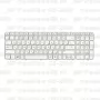 Клавиатура для ноутбука HP Pavilion G6-2109 Белая, с рамкой