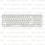 Клавиатура для ноутбука HP Pavilion G6-2113 Белая, с рамкой