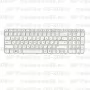 Клавиатура для ноутбука HP Pavilion G6-2116nr Белая, с рамкой