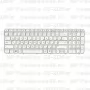 Клавиатура для ноутбука HP Pavilion G6-2126er Белая, с рамкой
