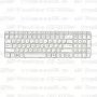 Клавиатура для ноутбука HP Pavilion G6-2127er Белая, с рамкой