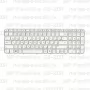 Клавиатура для ноутбука HP Pavilion G6-2131 Белая, с рамкой
