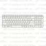 Клавиатура для ноутбука HP Pavilion G6-2133er Белая, с рамкой