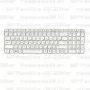 Клавиатура для ноутбука HP Pavilion G6-2134er Белая, с рамкой