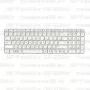 Клавиатура для ноутбука HP Pavilion G6-2134sr Белая, с рамкой