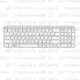 Клавиатура для ноутбука HP Pavilion G6-2144 Белая, с рамкой