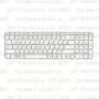 Клавиатура для ноутбука HP Pavilion G6-2151 Белая, с рамкой