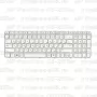 Клавиатура для ноутбука HP Pavilion G6-2157er Белая, с рамкой