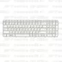 Клавиатура для ноутбука HP Pavilion G6-2159sr Белая, с рамкой