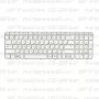 Клавиатура для ноутбука HP Pavilion G6-2164er Белая, с рамкой