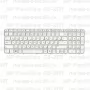 Клавиатура для ноутбука HP Pavilion G6-2171 Белая, с рамкой