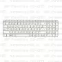 Клавиатура для ноутбука HP Pavilion G6-2173 Белая, с рамкой