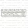 Клавиатура для ноутбука HP Pavilion G6-2176sr Белая, с рамкой