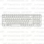 Клавиатура для ноутбука HP Pavilion G6-2177 Белая, с рамкой