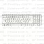 Клавиатура для ноутбука HP Pavilion G6-2179 Белая, с рамкой