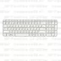 Клавиатура для ноутбука HP Pavilion G6-2182er Белая, с рамкой