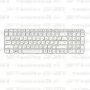 Клавиатура для ноутбука HP Pavilion G6-2186 Белая, с рамкой