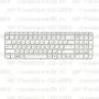Клавиатура для ноутбука HP Pavilion G6-2188 Белая, с рамкой