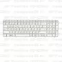 Клавиатура для ноутбука HP Pavilion G6-2210sr Белая, с рамкой
