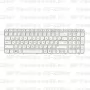 Клавиатура для ноутбука HP Pavilion G6-2214sr Белая, с рамкой