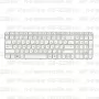 Клавиатура для ноутбука HP Pavilion G6-2226nr Белая, с рамкой
