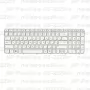 Клавиатура для ноутбука HP Pavilion G6-2227nr Белая, с рамкой