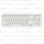 Клавиатура для ноутбука HP Pavilion G6-2228nr Белая, с рамкой