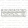 Клавиатура для ноутбука HP Pavilion G6-2231nr Белая, с рамкой