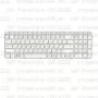 Клавиатура для ноутбука HP Pavilion G6-2232 Белая, с рамкой