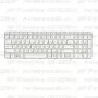 Клавиатура для ноутбука HP Pavilion G6-2236sr Белая, с рамкой