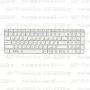 Клавиатура для ноутбука HP Pavilion G6-2239er Белая, с рамкой